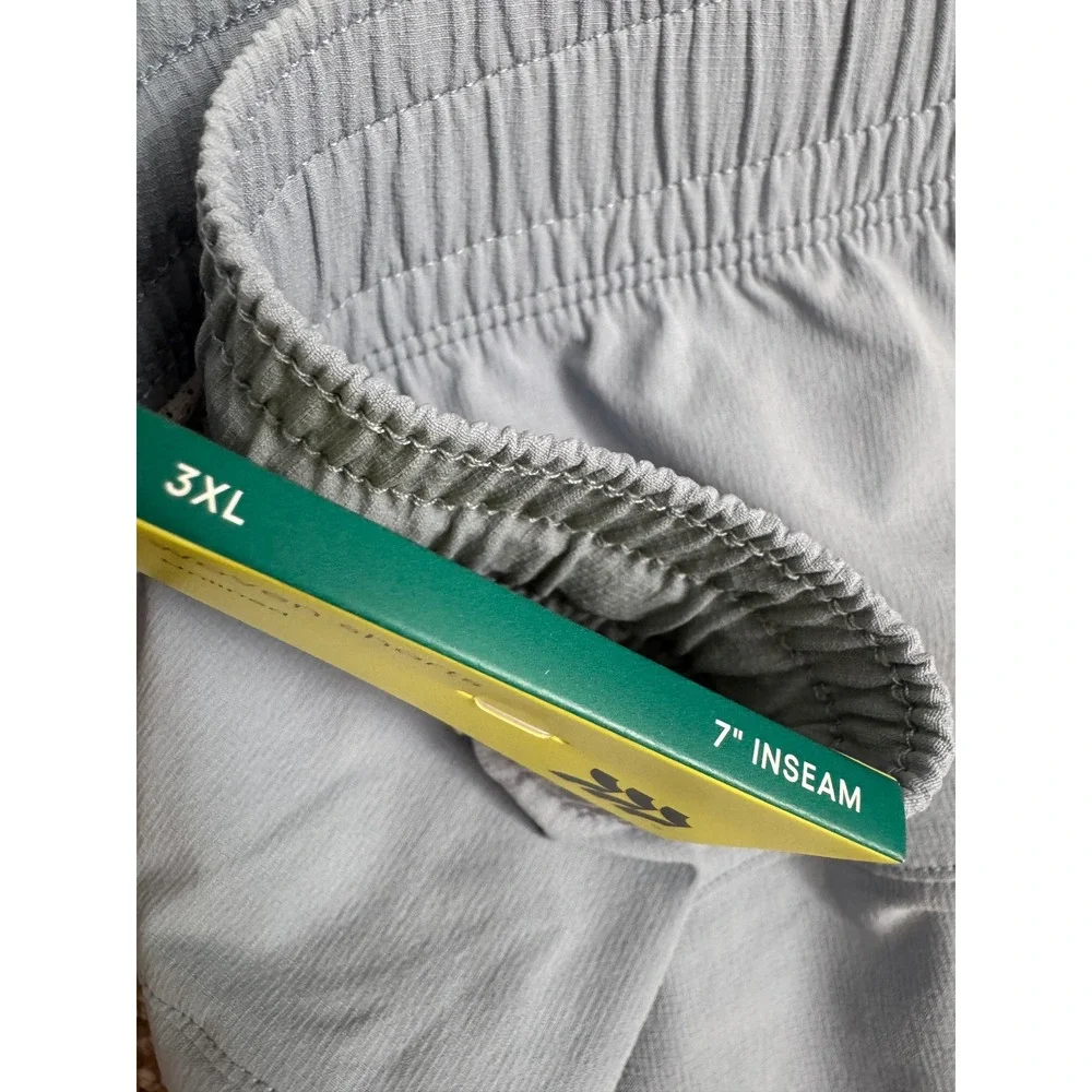 All in Motion Mens Woven Shorts Light Blue 7